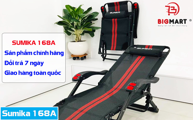 Mua ghế xếp thư giãn chính hãng tại BIGMART