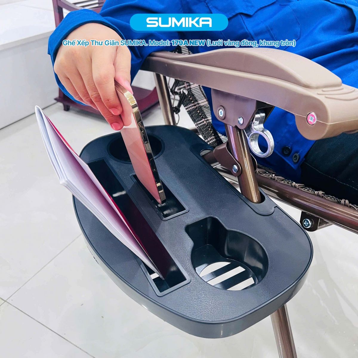 Ghế xếp thư giãn Sumika 179A NEW 