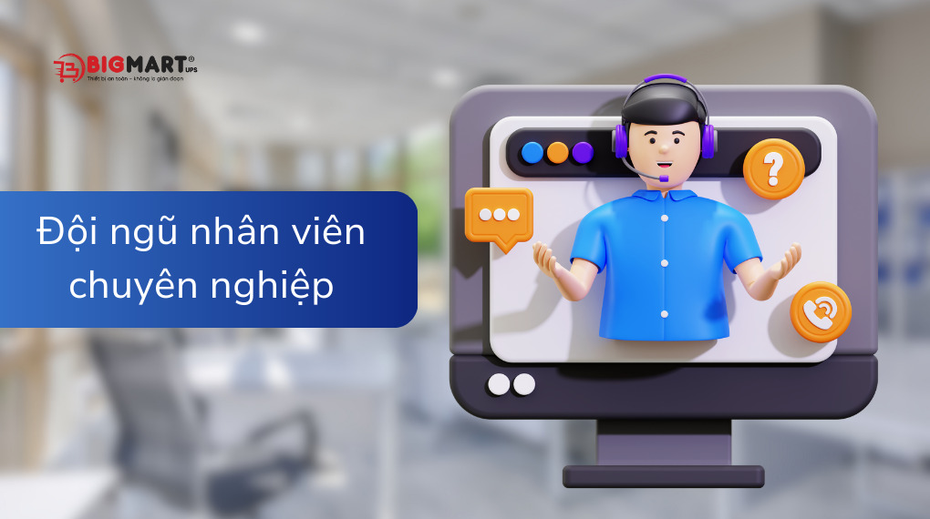 Đội ngũ nhân viên chuyên nghiệp