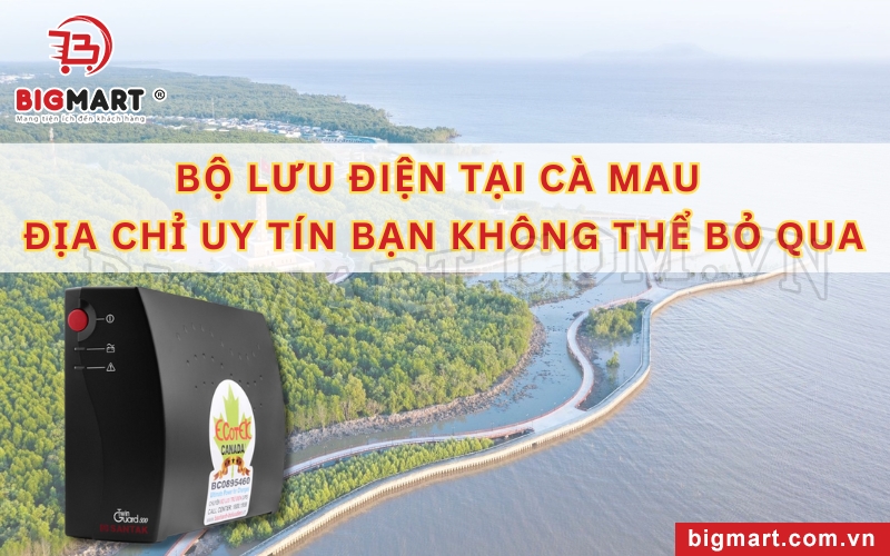 Bộ lưu điện tại Cà Mau