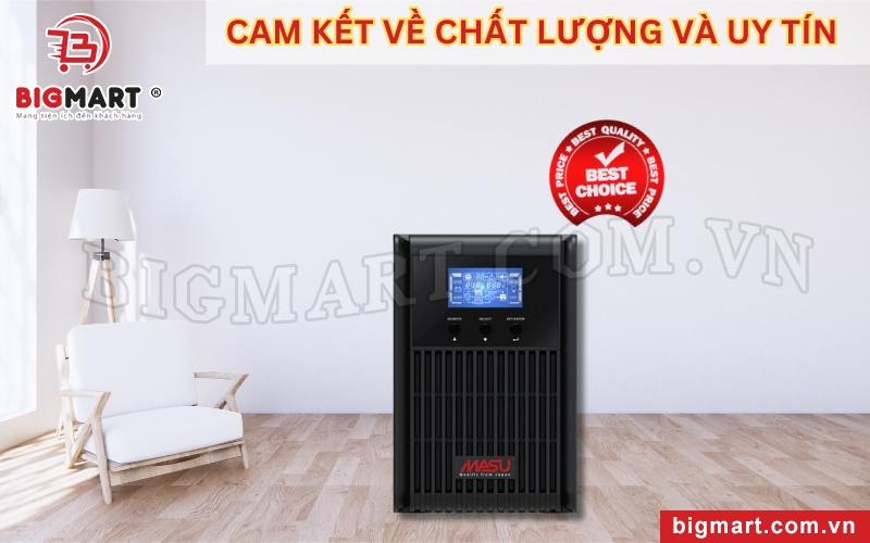 Bigmart cam kết mang đến sản phẩm UPS chất lượng