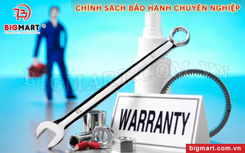 Chính sách bảo hành minh bạch, chuyên nghiệp