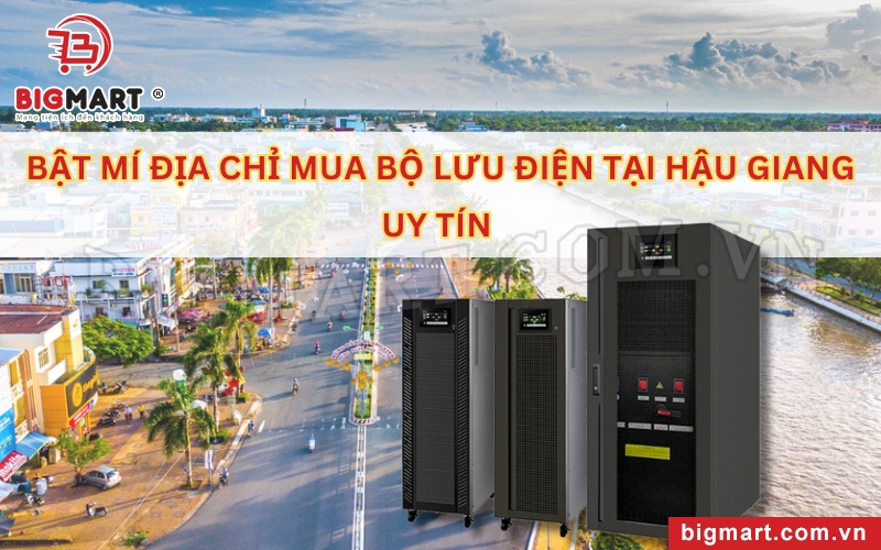 Bộ lưu điện tại Hậu Giang