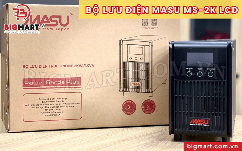 Bộ lưu điện Masu MS-2K LCD