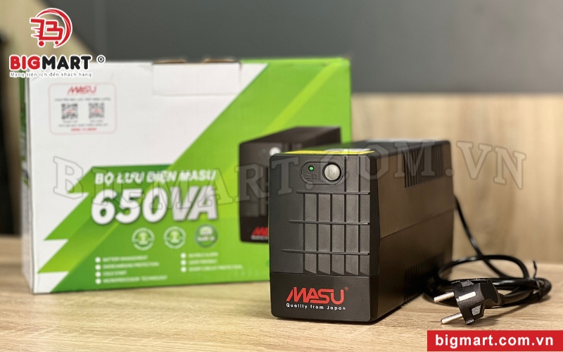 Bộ lưu điện Masu MS-650VA