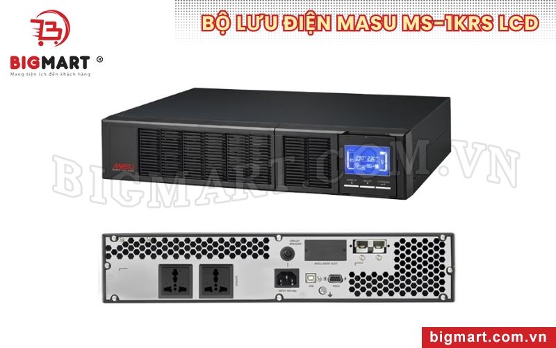 Bộ lưu điện Masu MS-1KRS LCD