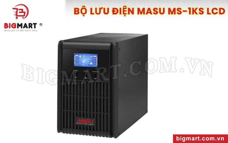 Bộ lưu điện Masu MS-1KS LCD