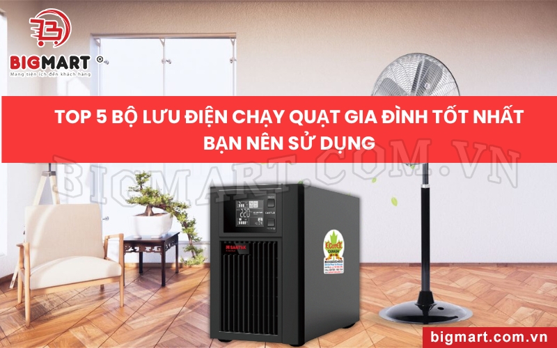 Bộ lưu điện chạy quạt