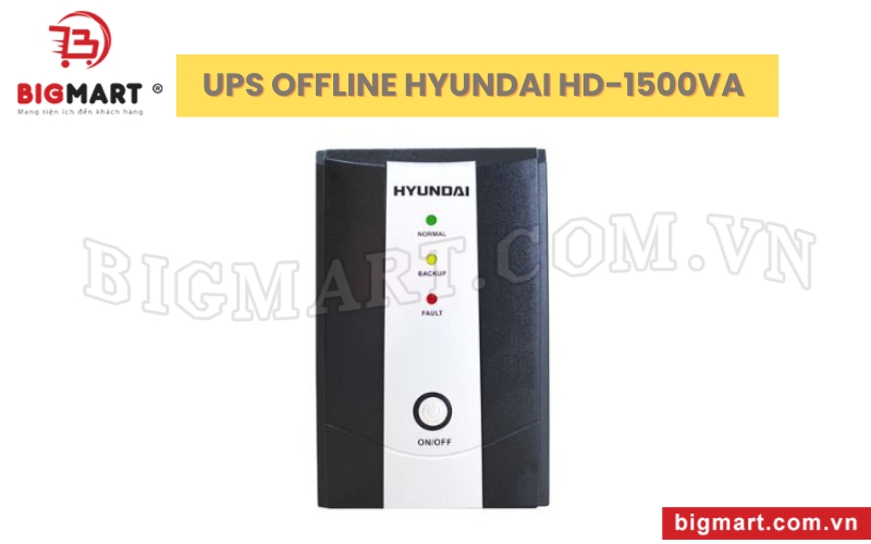 Bộ lưu điện UPS Offline HYUNDAI HD-1500VA