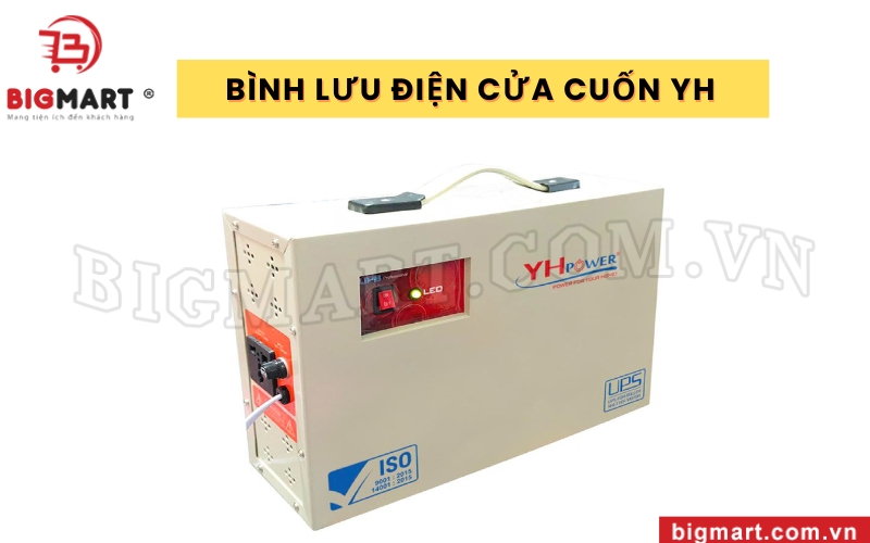 Bình lưu điện cửa cuốn YH