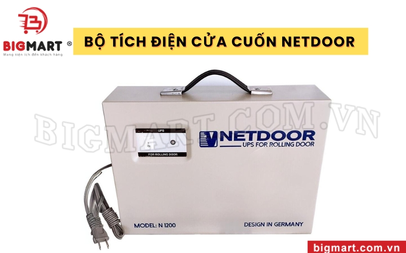 Bộ tích điện cửa cuốn Netdoor