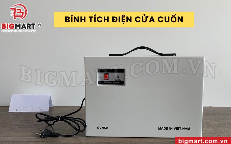 Bộ lưu điện cửa cuốn là thiết bị dùng để cung cấp nguồn điện cho cửa cuốn