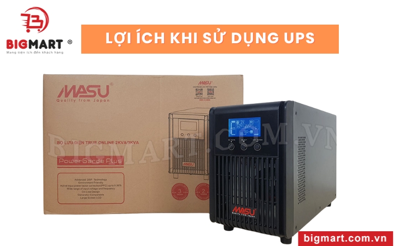 Lợi ích khi sử dụng UPS cho đèn