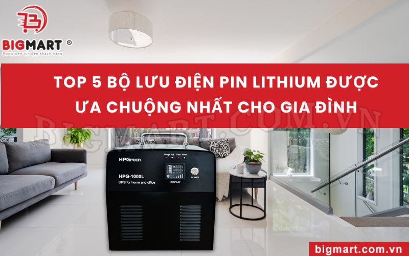 Bộ lưu điện pin lithium