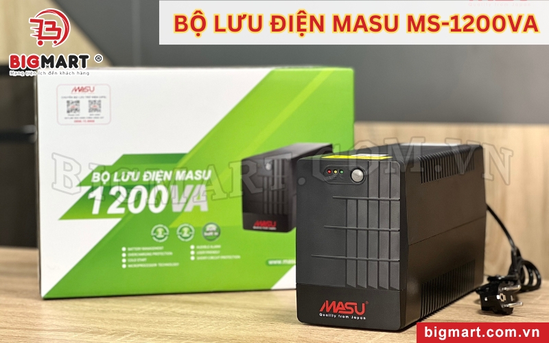 Bộ lưu điện UPS Masu MS-1200VA