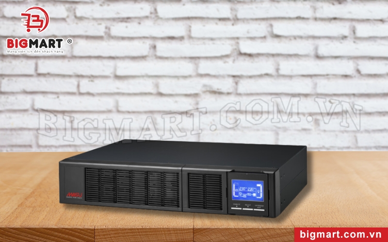 Bộ lưu điện tủ rack Masu MS-3KRS LCD