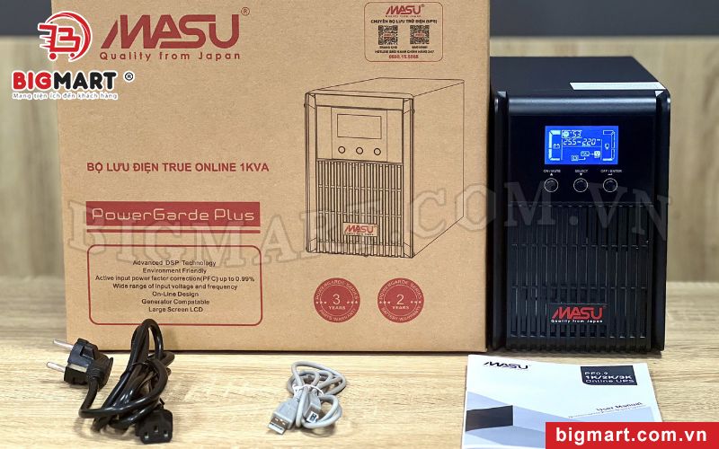 MASU MS-1K LCD nổi bật với kiểu dáng nhỏ gọn và tinh tế