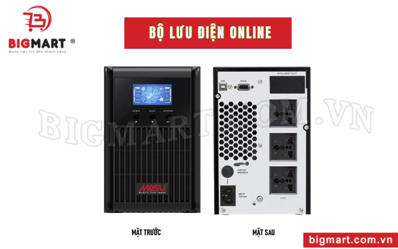 Khái niệm bộ lưu điện UPS Online