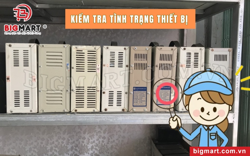 Nên kiểm tra tình trạng thiết bị trước khi mua UPS cũ