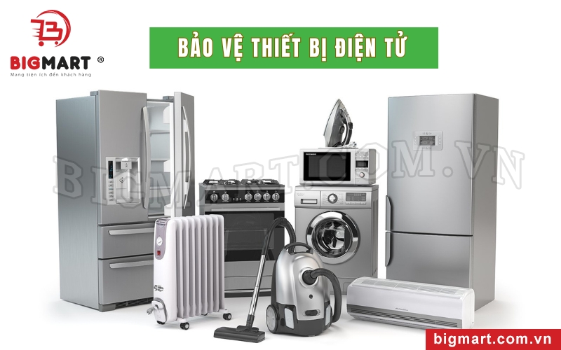 Cả hai thiết bị đều bảo vệ thiết bị điện tử