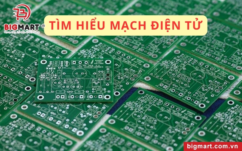 Mạch điện tử là một hệ thống gồm nhiều linh kiện điện tử