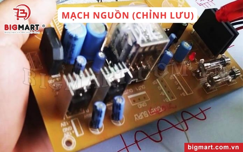 Mạch nguồn còn được gọi là mạch chỉnh lưu hoặc mạch ổn áp