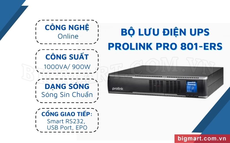 Bộ lưu điện PROLINK PRO 801-ERS