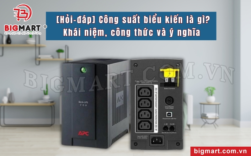 Công suất thực là khái niệm quan trọng