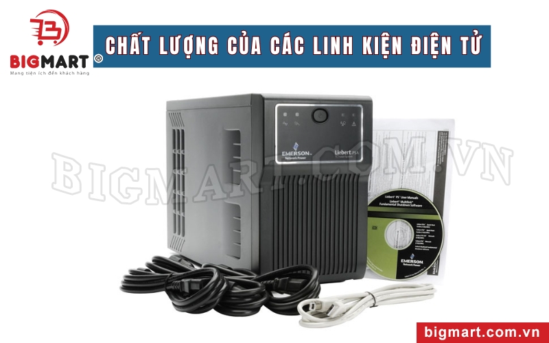 Chất lượng linh kiện cao giúp công suất biểu kiến hoạt động hiệu quả hơn