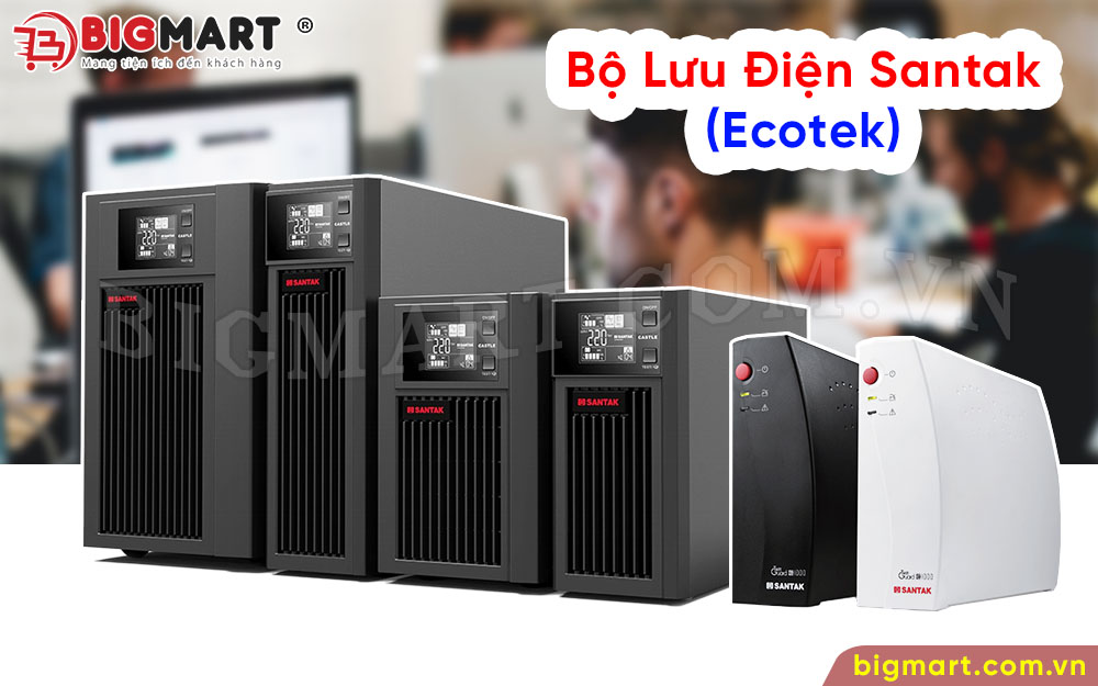 Bộ lưu điện Santak nổi tiếng toàn cầu