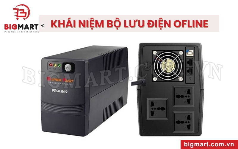 Khái niệm UPS Offline