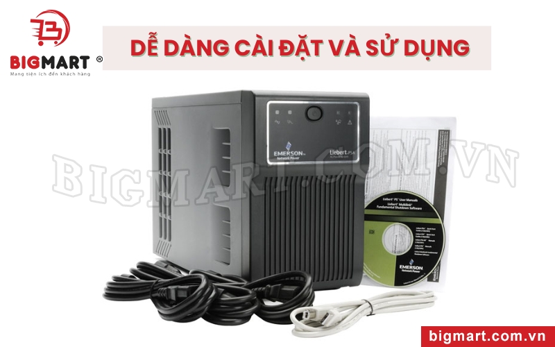 UPS Offline rất dễ cài đặt và sử dụng