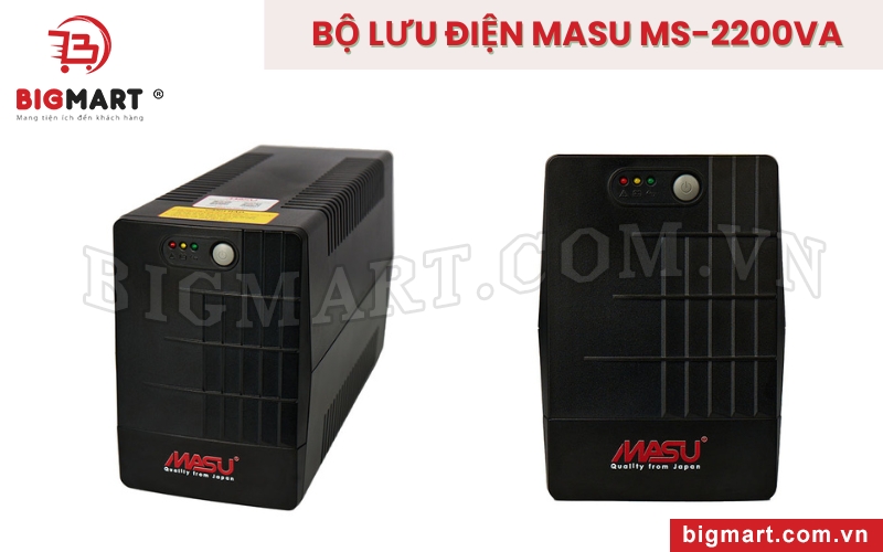 Bộ lưu điện Masu MS-2200VA của thương hiệu Masu