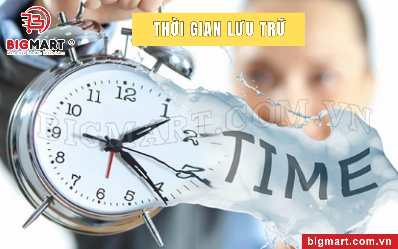 Thời gian lưu trữ