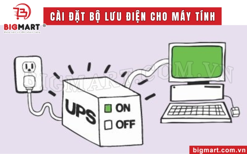 Cần cài đặt bộ lưu điện PC đúng cách