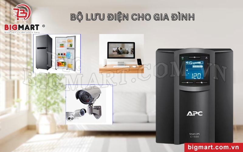 Bộ lưu điện giúp bảo vệ các thiết bị trong gia đình