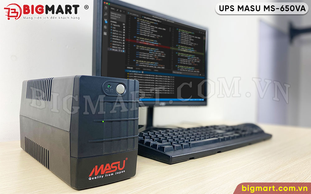 MASU MS-650VA mang lại giải pháp lưu trữ điện dự phòng hiệu quả