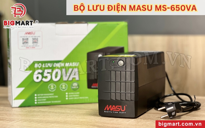 Bộ lưu điện MASU MS-650VA