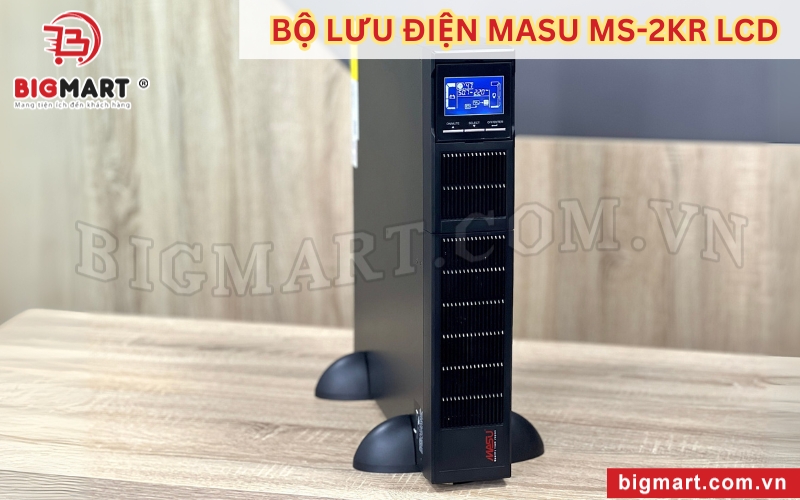 Bộ lưu điện tủ rack MASU MS-2KR LCD