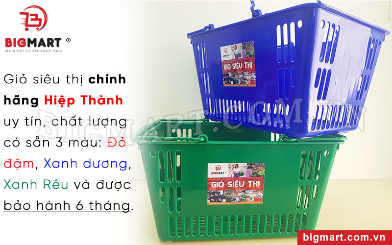 Hình thực tế giỏ siêu thị Bigmart