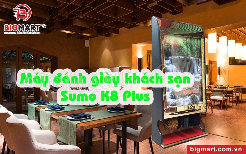 Máy đánh giày khách sạn cao cấp Sumo K8 Plus