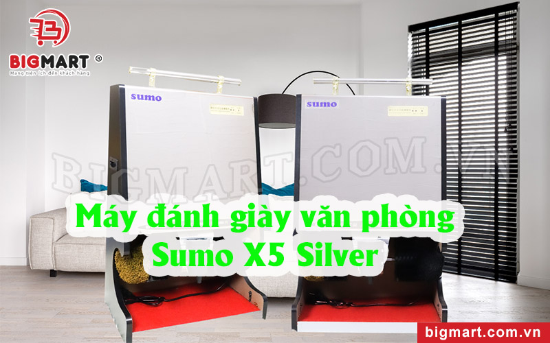 Máy đánh giày văn phòng Sumo X5 Silver