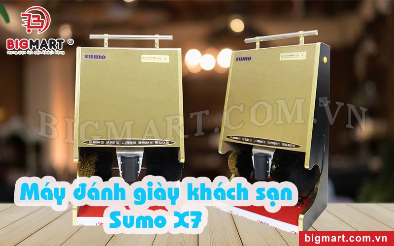 Máy đánh giày khách sạn Sumo X7