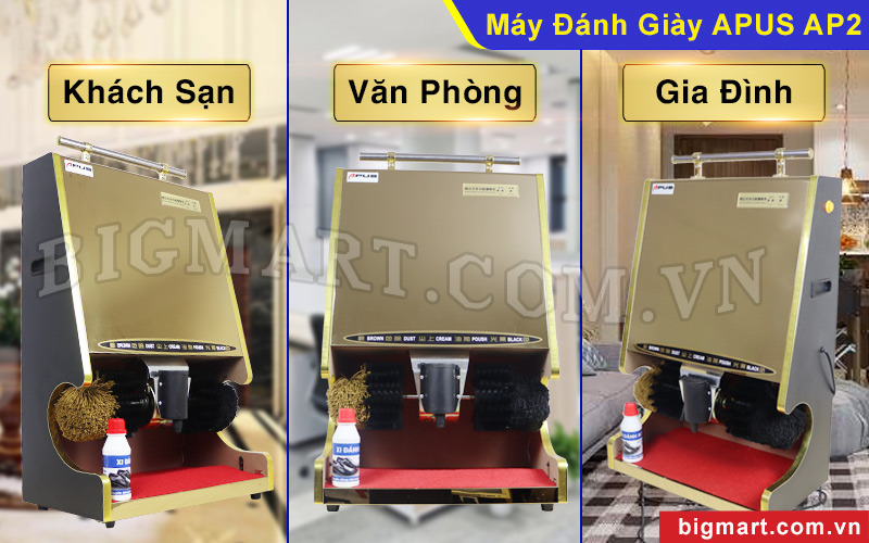 Máy đánh giày phù hợp sử dụng tại văn phòng, gia đình và khách sạn