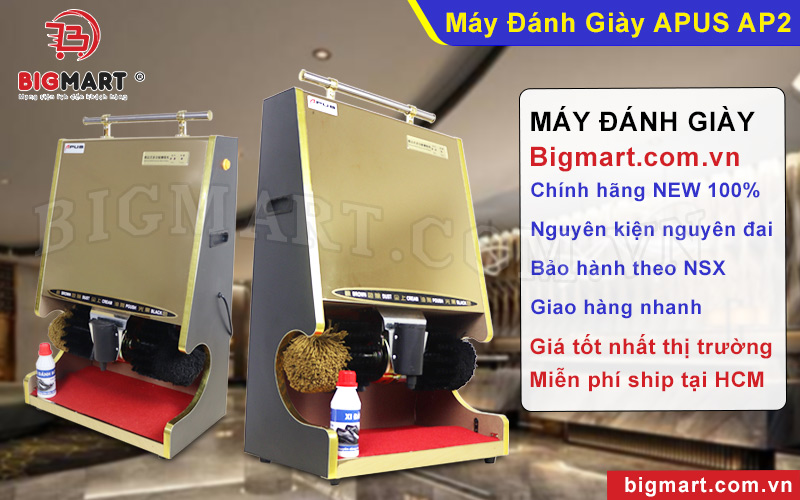 Mua máy đánh giày Apus chính hãng tại Bigmart