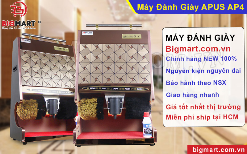 Mua máy đánh giày Apus AP4 chính hãng tại Bigmart