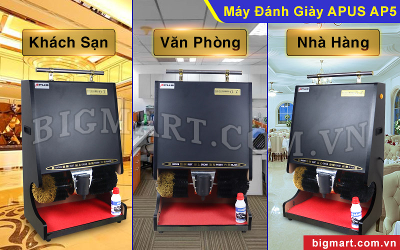 Máy đánh giày dùng cho khách sạn, nhà hàng, văn phòng