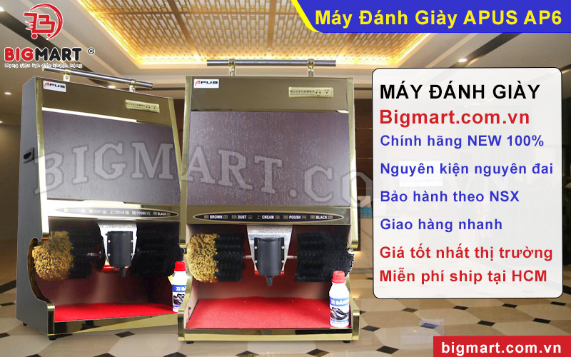 Mua máy đánh giày Apus chính hãng giá tốt tại Bigmart