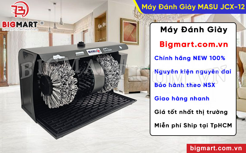 Mua máy đánh giày MASU JCX-12 chính hãng giá rẻ tại Bigmart