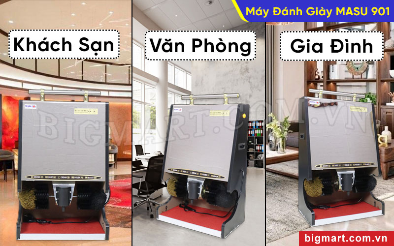 Máy đánh giày dùng tại văn phòng, khách sạn, gia đình